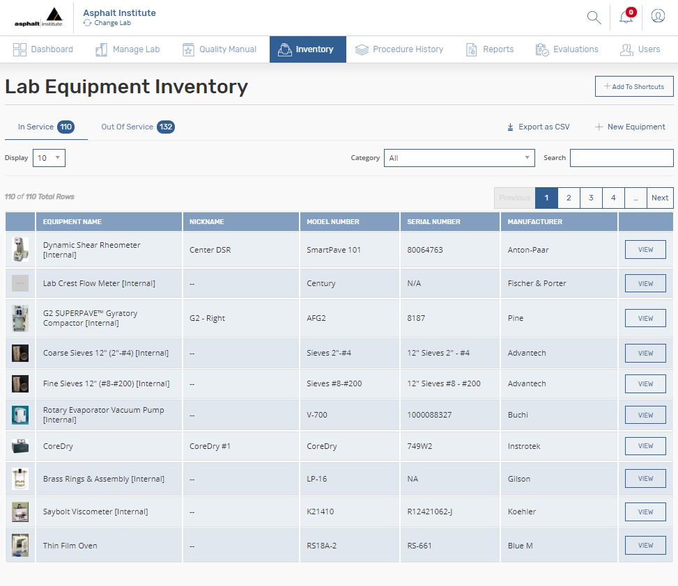 Application enhancements V2.4.2 equipment import